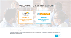 Desktop Screenshot of leresearch.com